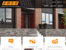 Tablet Screenshot of ableinc.ca