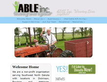 Tablet Screenshot of ableinc.net